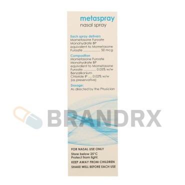 Metaspray Nasal Spray 100 MD 50 mcg Cipla